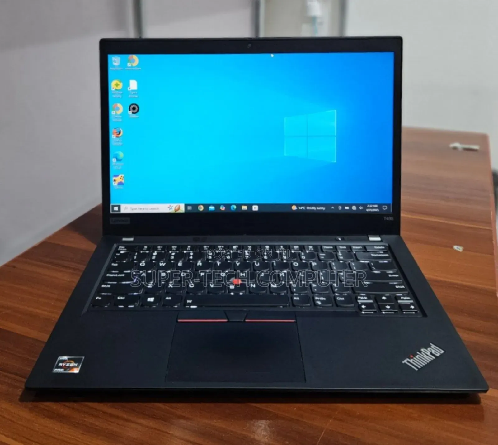 New Laptop Lenovo Thinkpad T490s 8GB AMD Ryzen 5 SSD 256GB