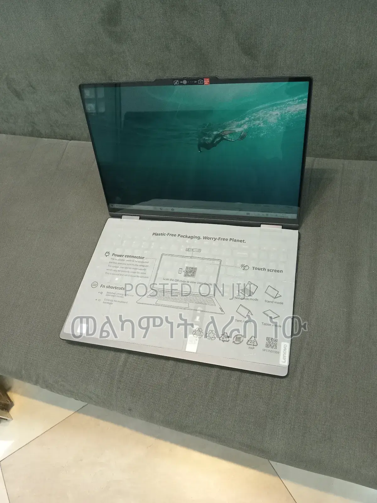 New Laptop Lenovo Yoga 7i 16GB Intel Core Ultra 7 SSD 1T