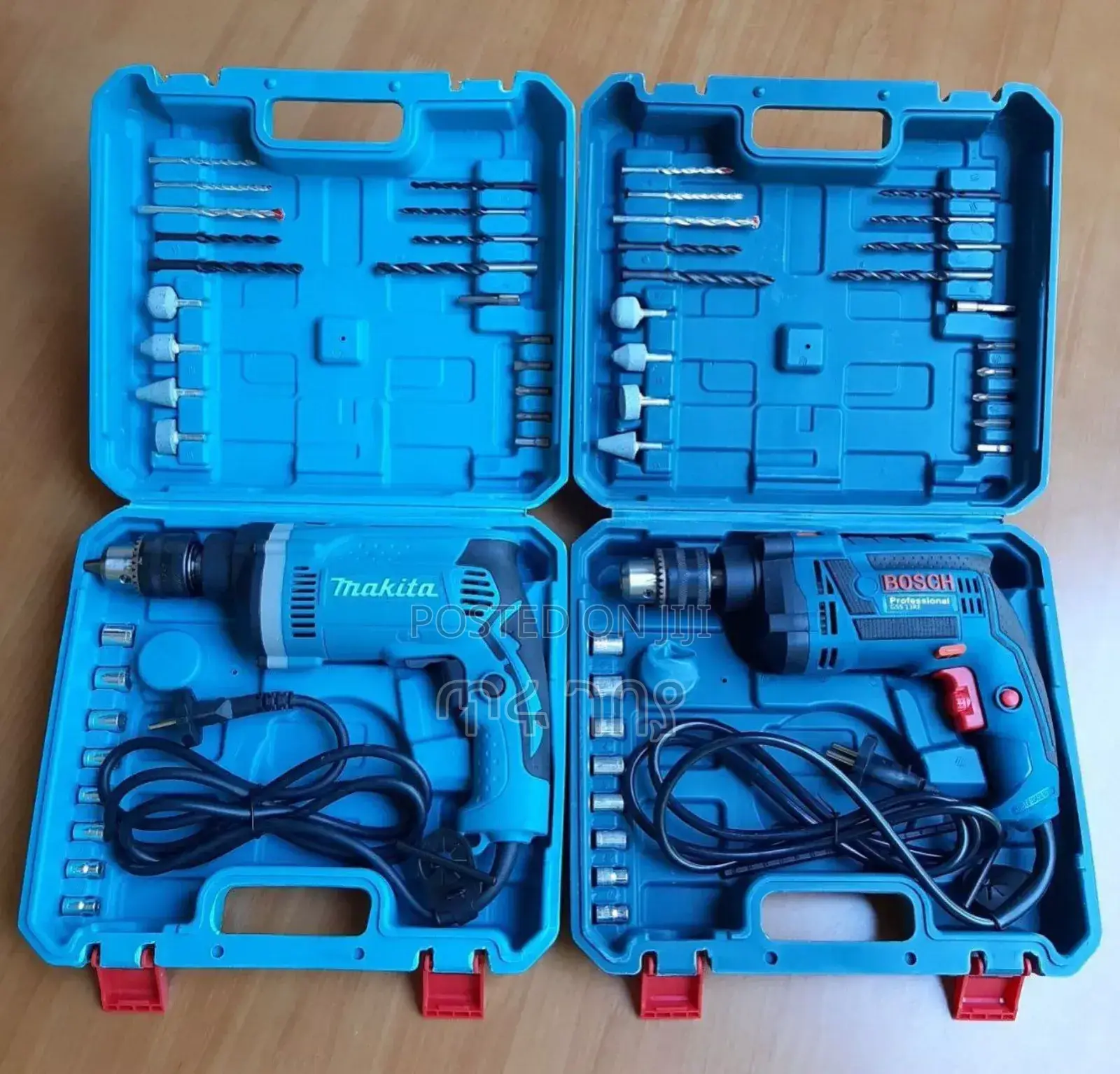 Bosch Drill and Makita Corded Drill