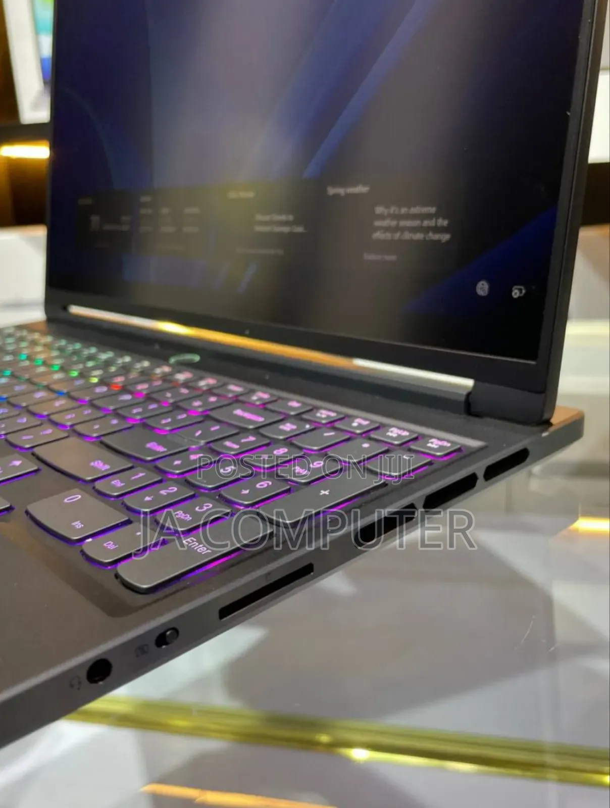 New Laptop Lenovo Lrgion 7i 16GB Intel Core I9 SSD 512GB