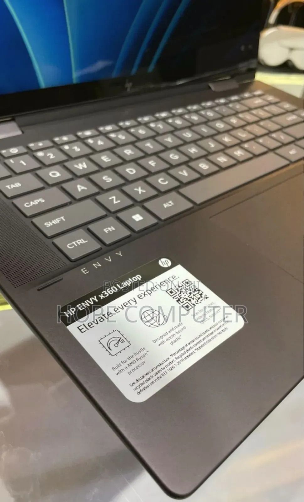 New Laptop HP Envy X360 16GB Intel Core I7 SSD 512GB