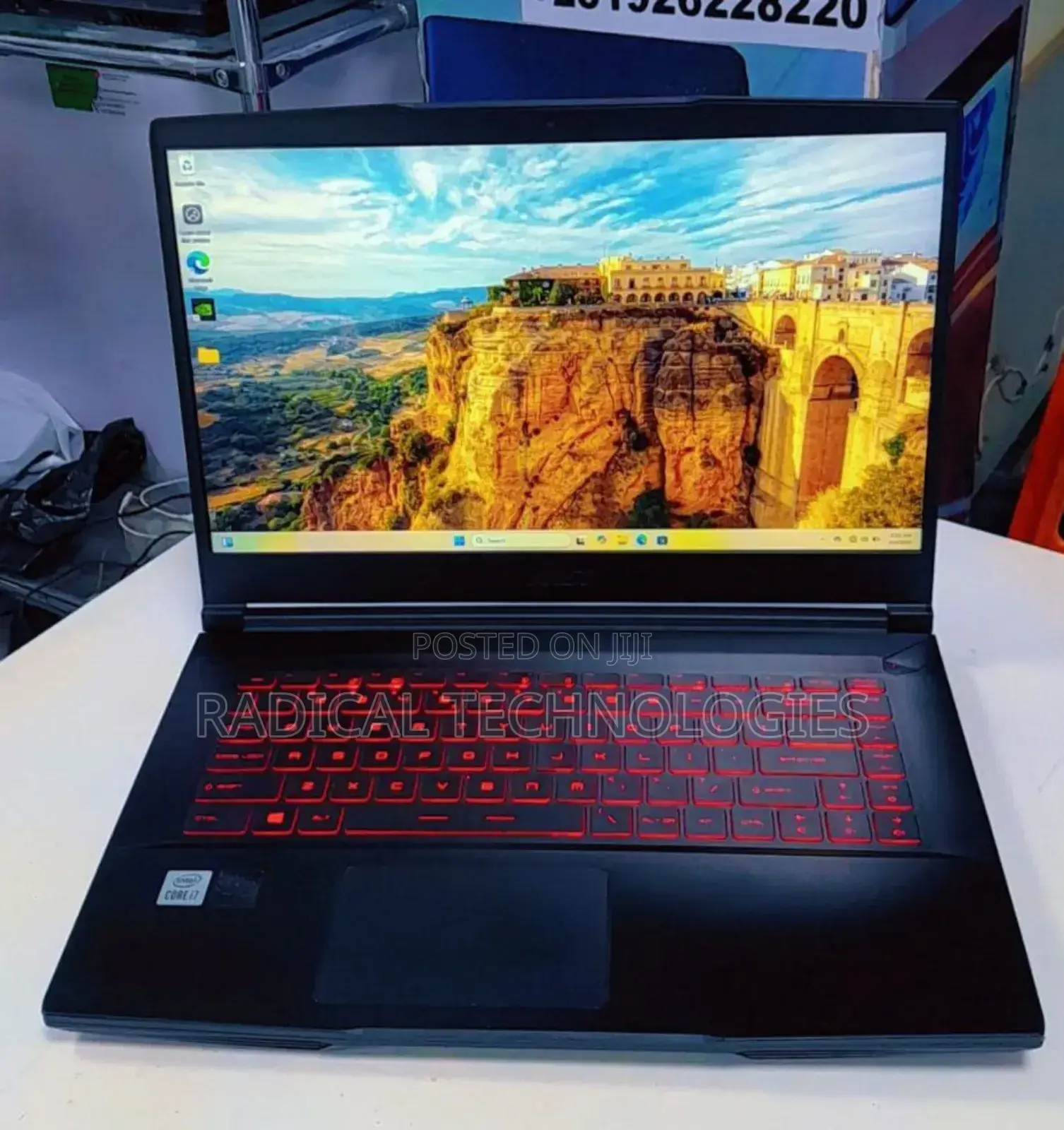 New Laptop MSI Katana GF66 16GB Intel Core I7 SSD 1T