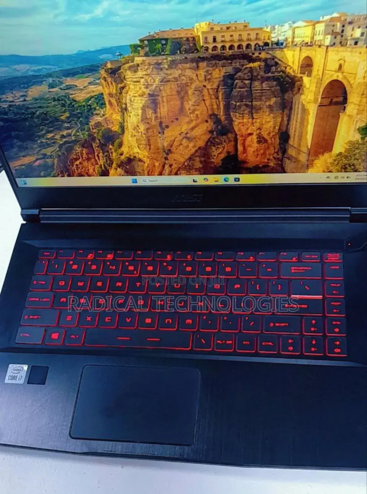 New Laptop MSI Katana GF66 16GB Intel Core I7 SSD 1T