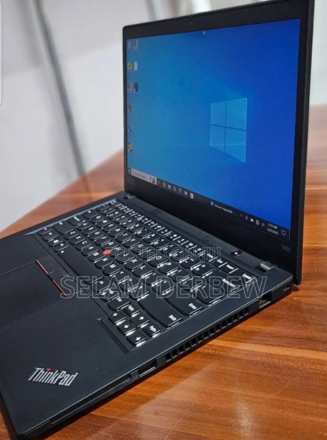 New Laptop Lenovo ThinkPad T495s 8GB AMD Ryzen 5 SSD 256GB