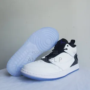 Jordan Fadeaway White Concord