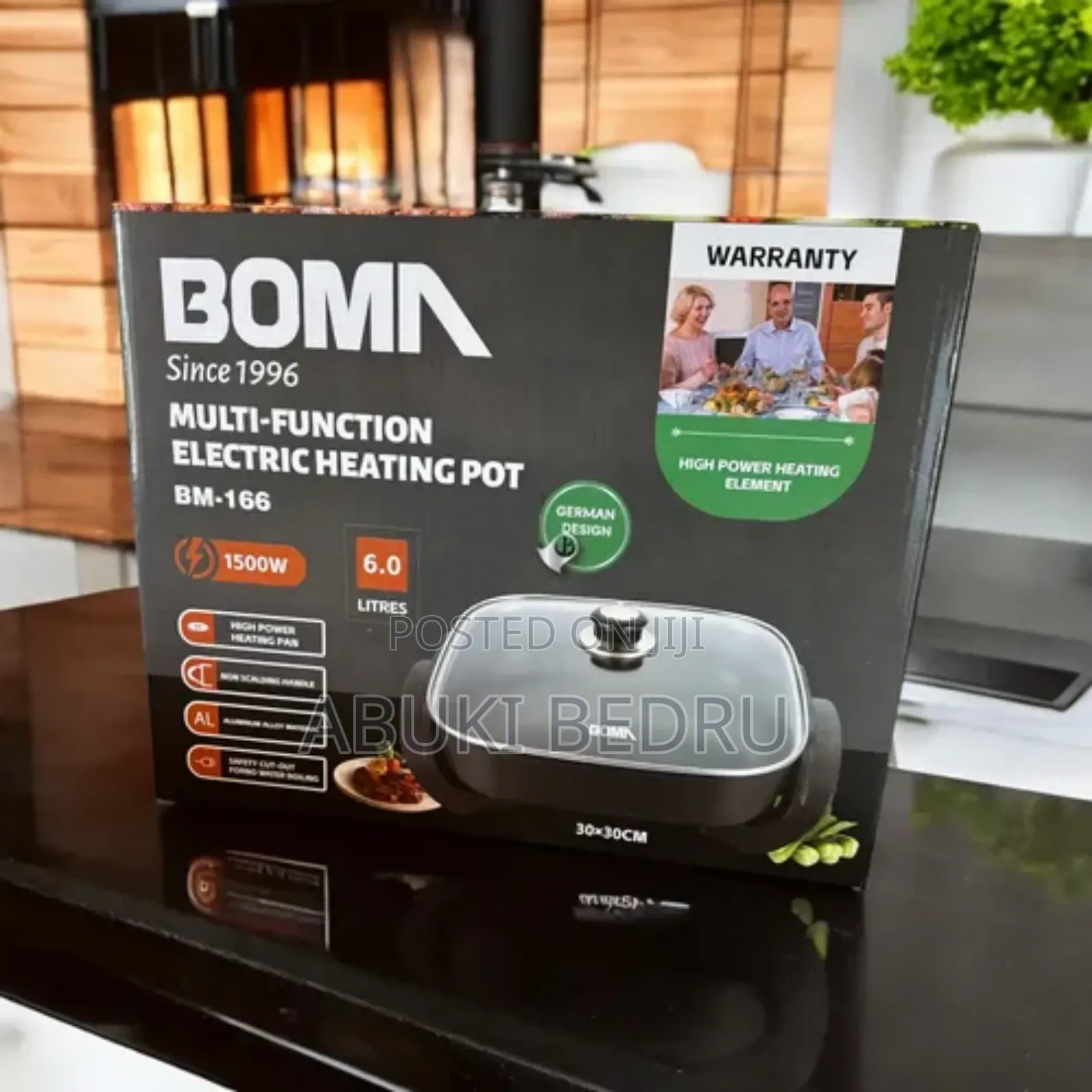 Boma Electric Frying Pan