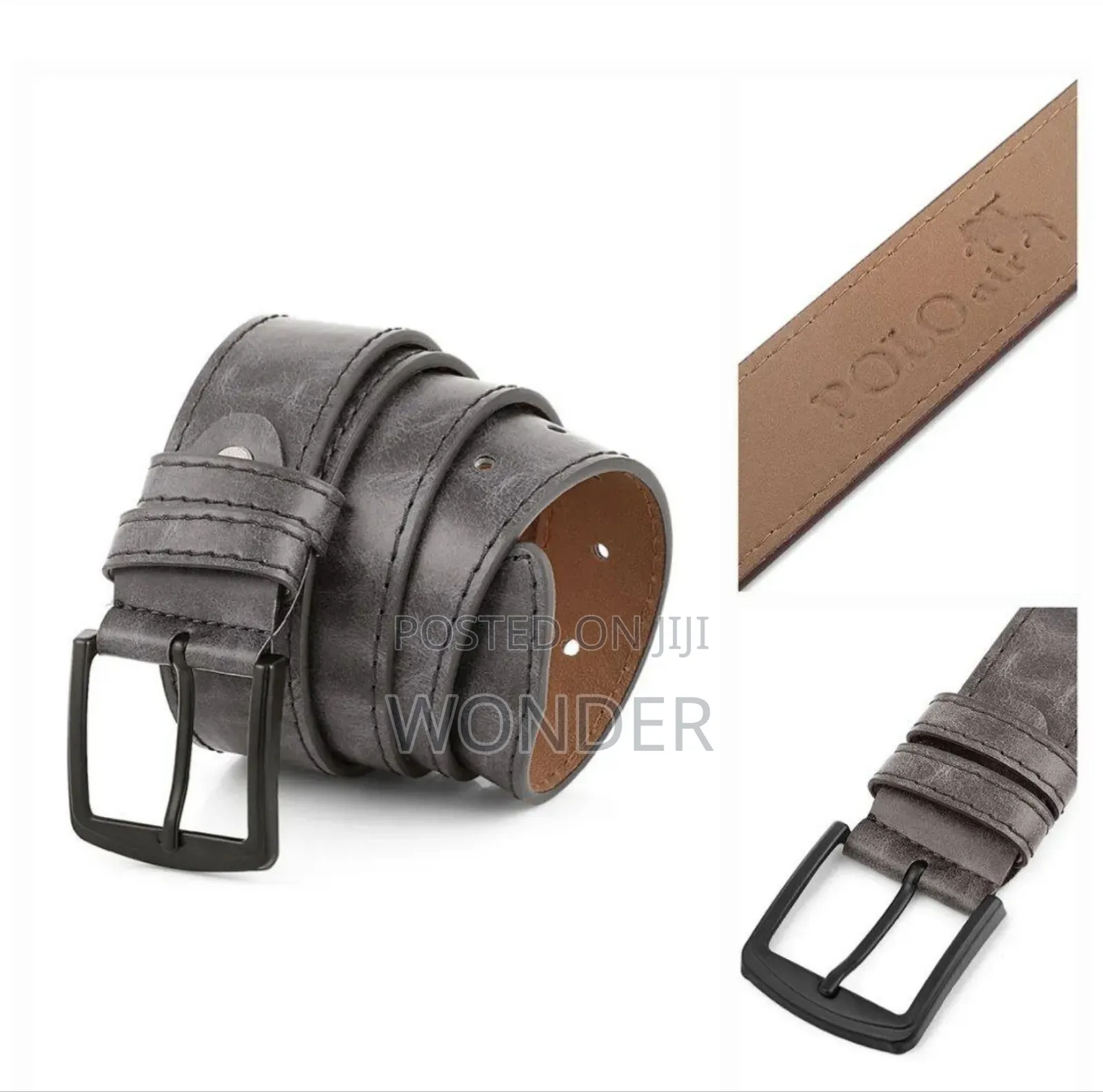 Men's Watch Wallet Belt Handbag Combo!
