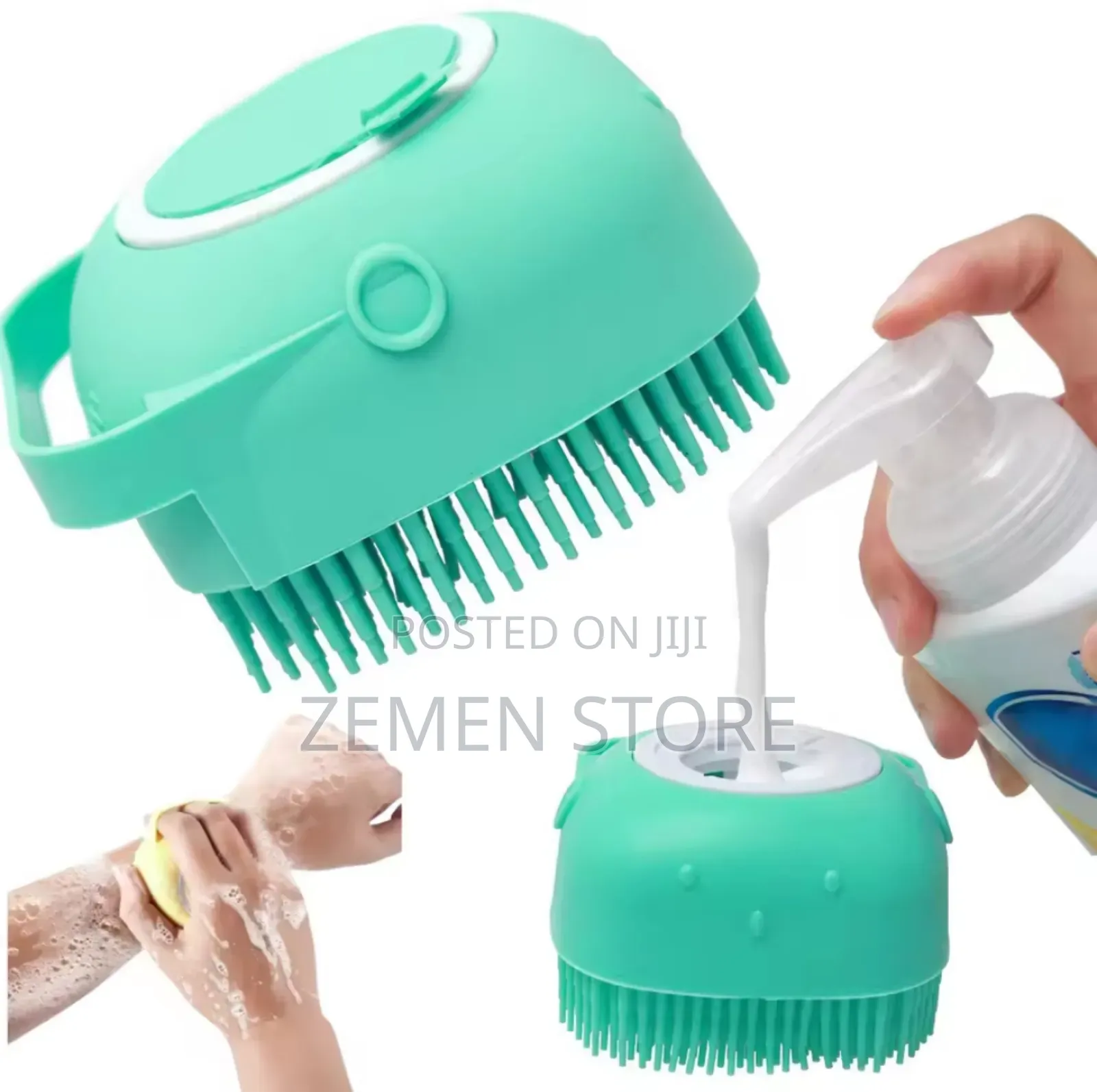 Silicon Shampoo Massage Bath Brush
