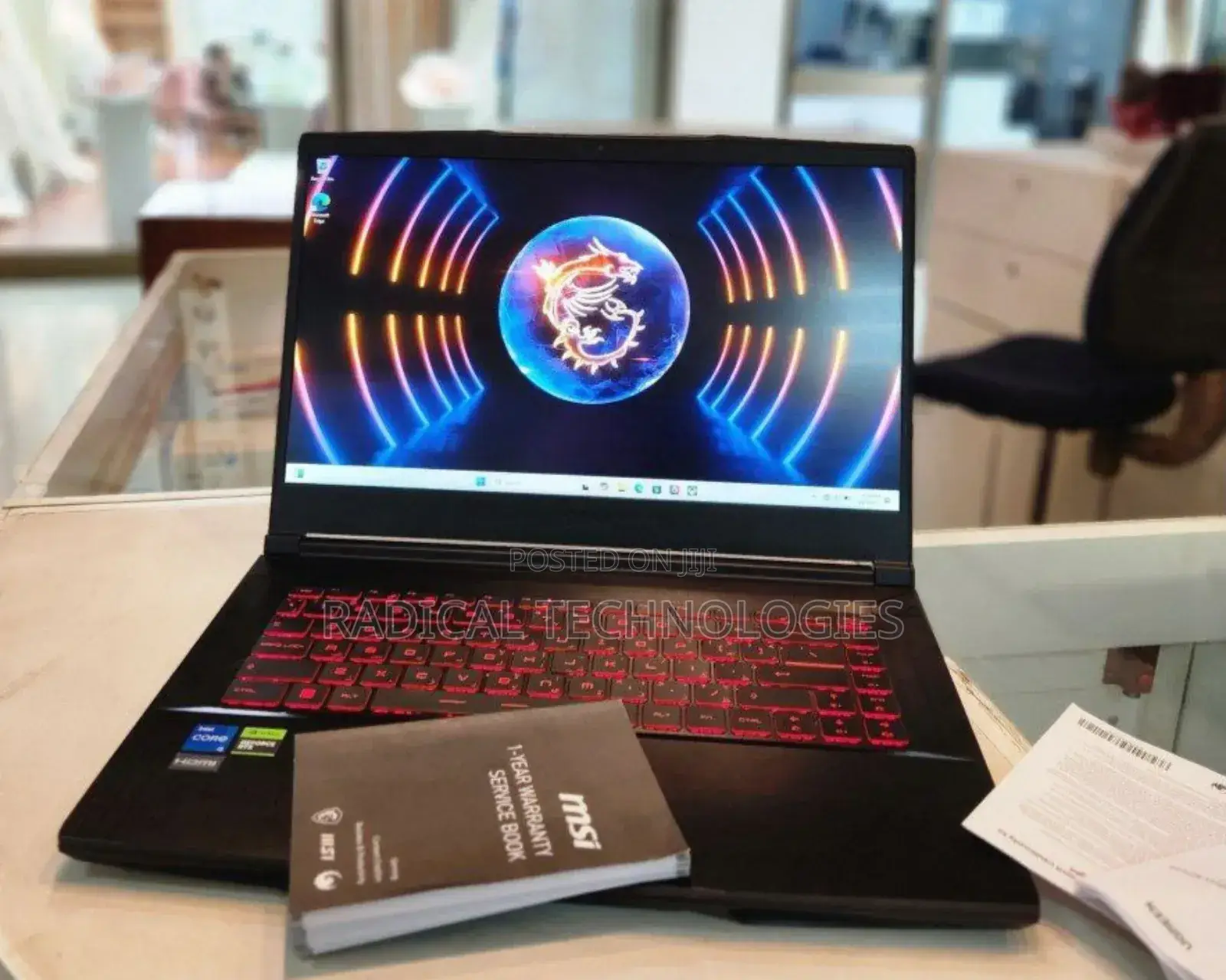 New Laptop MSI GF63 32GB Intel Core I5 SSD 512GB