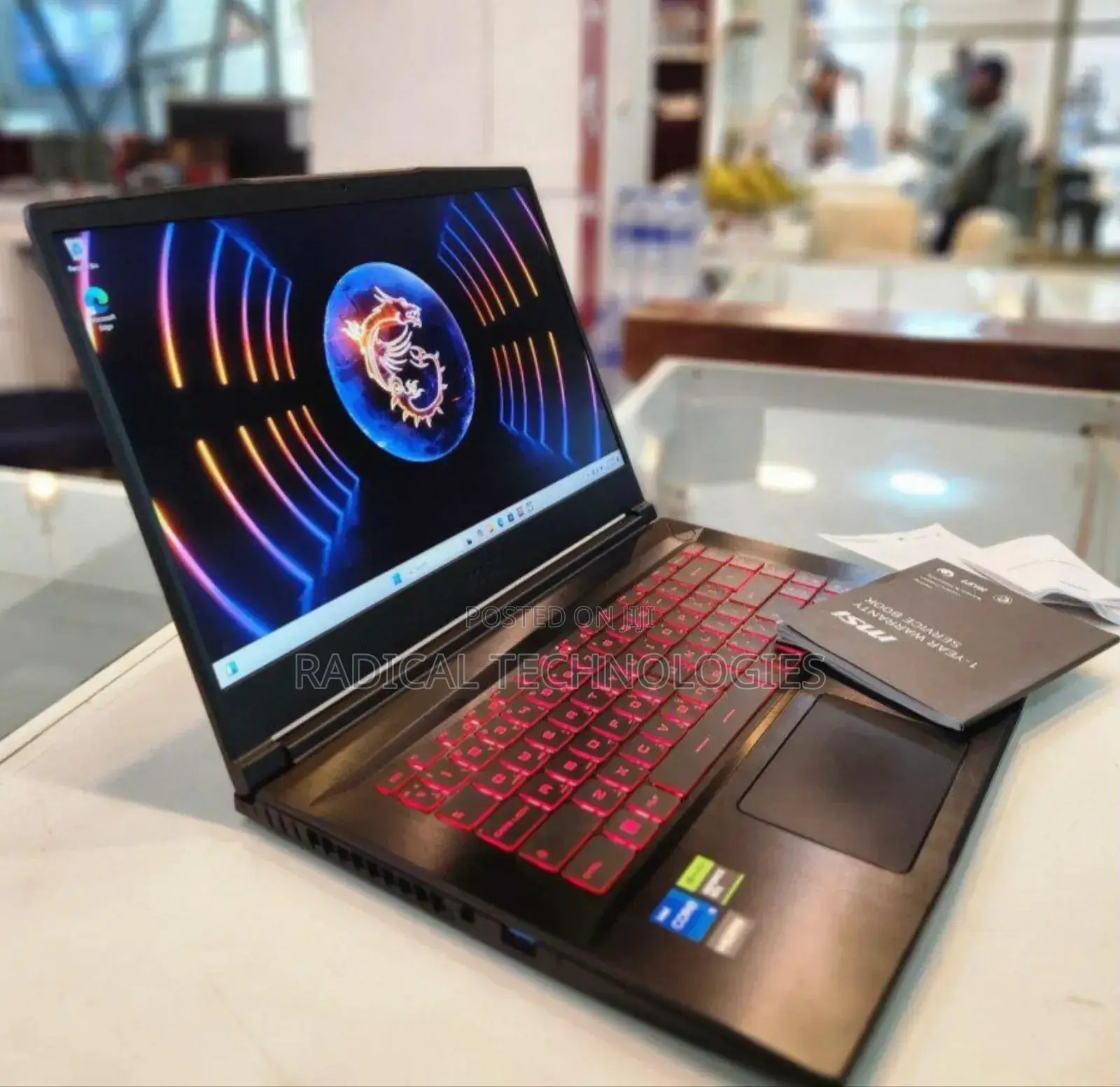 New Laptop MSI GF63 32GB Intel Core I5 SSD 512GB