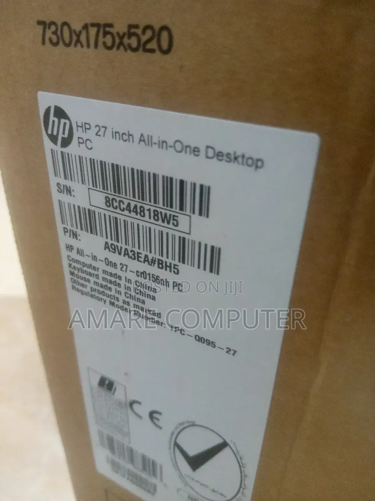 New Desktop Computer HP 8GB Intel Core I7 SSD 512GB