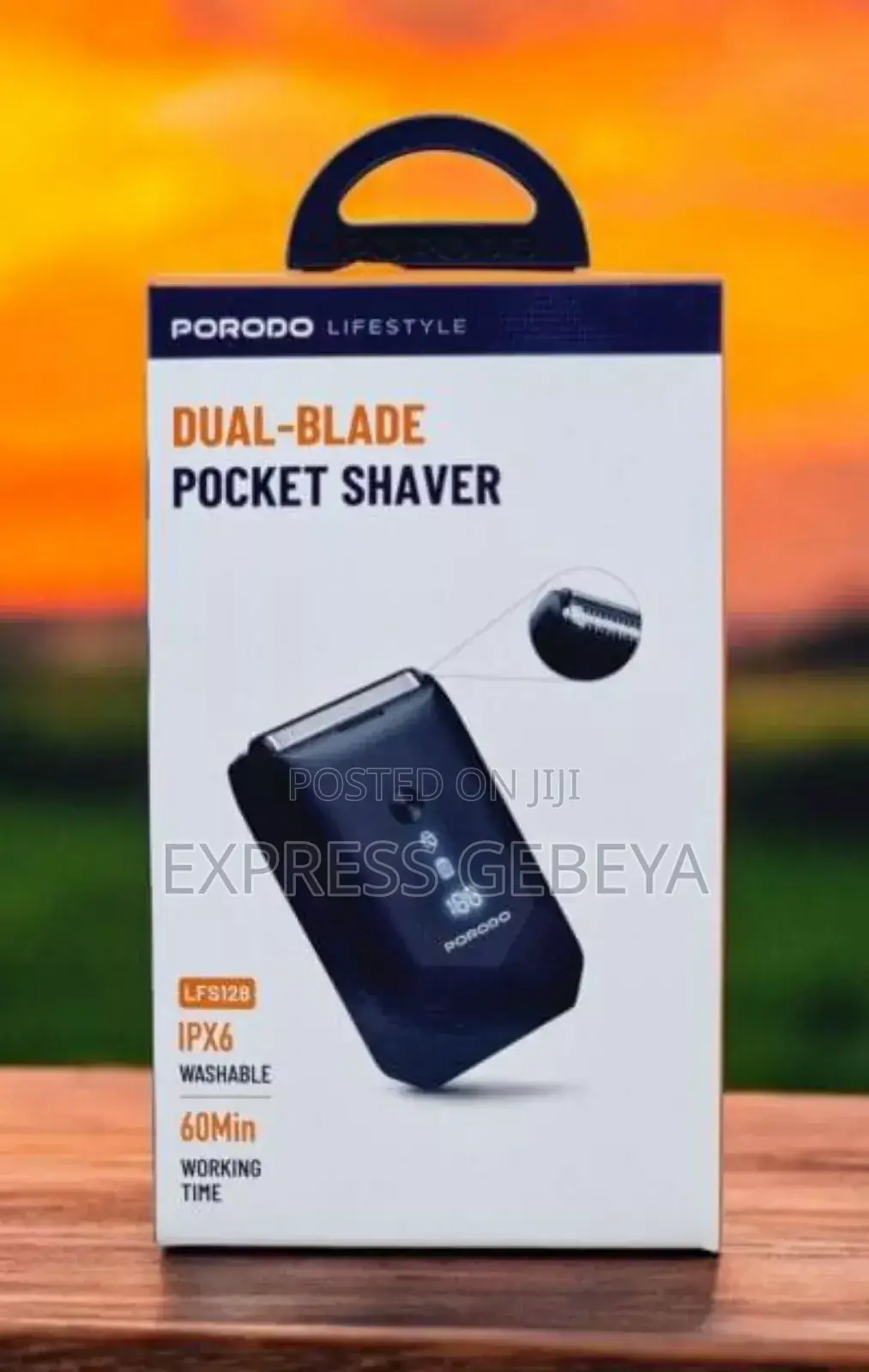 Porodo Dual-Blade Pocket Shaver
