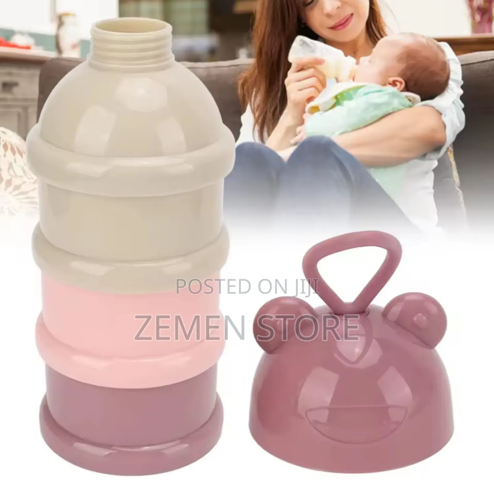 Three-Layer Baby Milk Powder Container