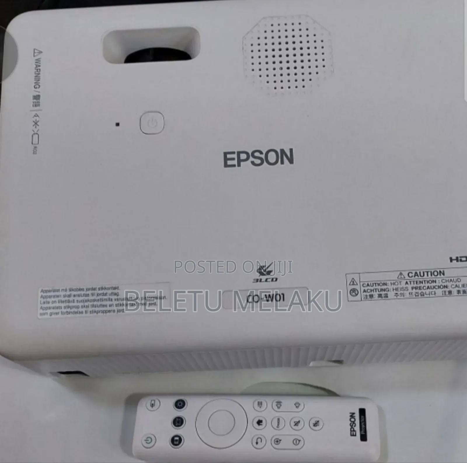 Brand New Epson Projector Co-W01 With Bag and Remote Epso