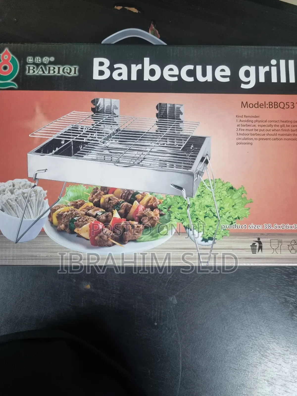 Portable Mini Charcoal Bbq Grill