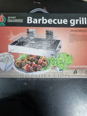 Photo - Portable Mini Charcoal Bbq Grill