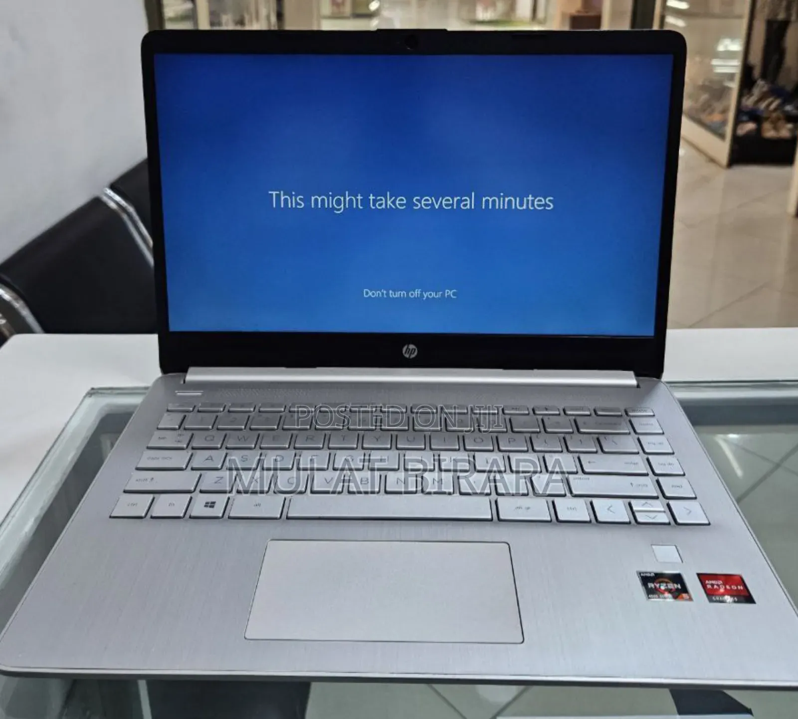 New Laptop HP Stream Notebook 8GB AMD Ryzen 5 SSD 256GB