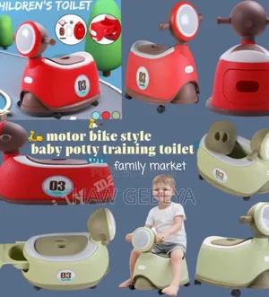 Photo - Motor Bike Style Baby Potty Training Toilet