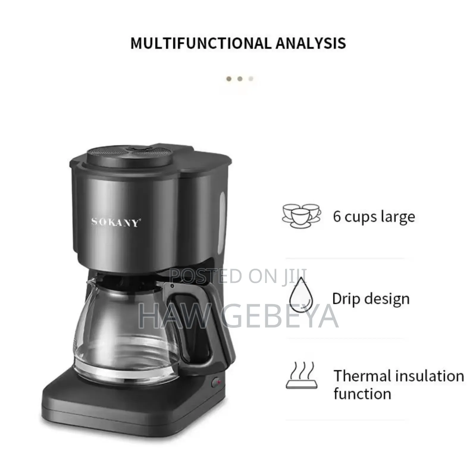 Sokany Coffee Maker