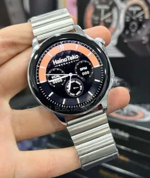 Photo - Silver Color Germany Amoled Smart Watch With 3 Strap