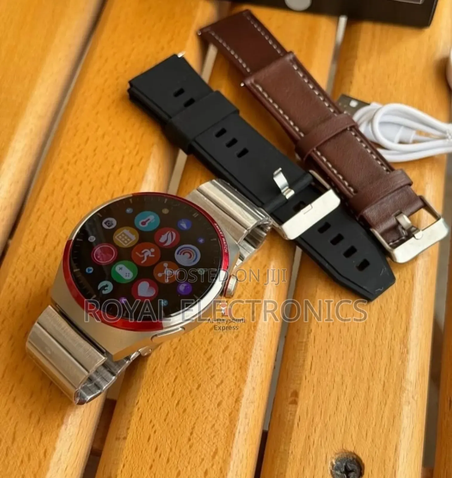 Germany 2025 Version Smart Watch With 3 Straps