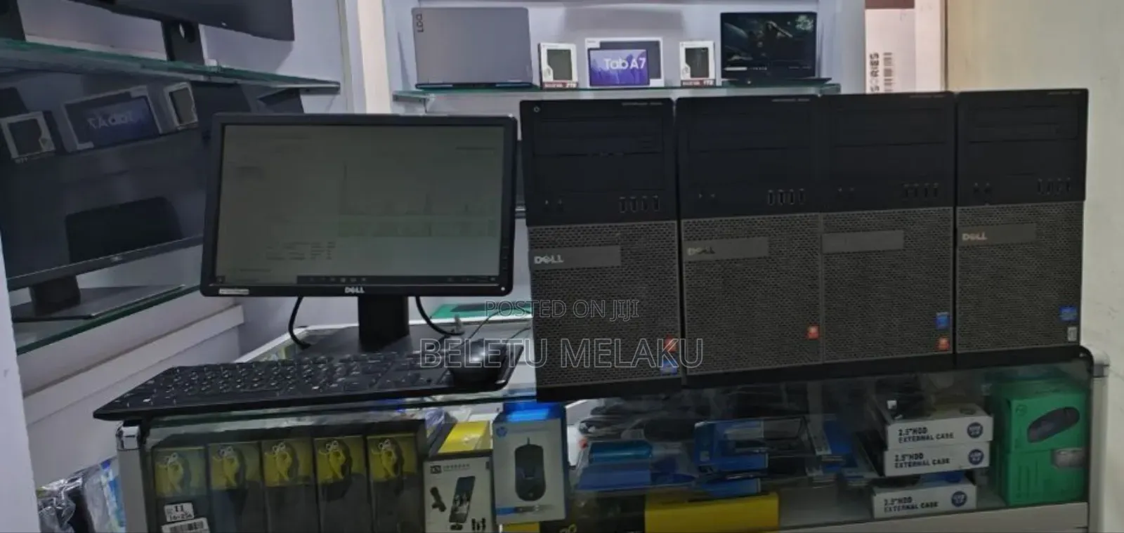 New Desktop Computer Dell OptiPlex 3050 4GB Intel Core I5 HDD+SSD 500GB