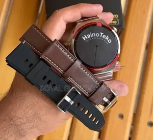 የጀርመን ብራንድ ስማርት ሰዓት ከ3 ማሰሪያ ጋር