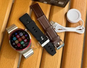 የጀርመን ብራንድ ስማርት ሰዓት ከ3 ማሰሪያ ጋር