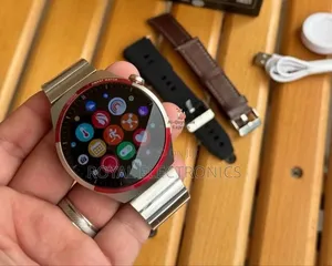 የጀርመን ብራንድ ስማርት ሰዓት ከ3 ማሰሪያ ጋር