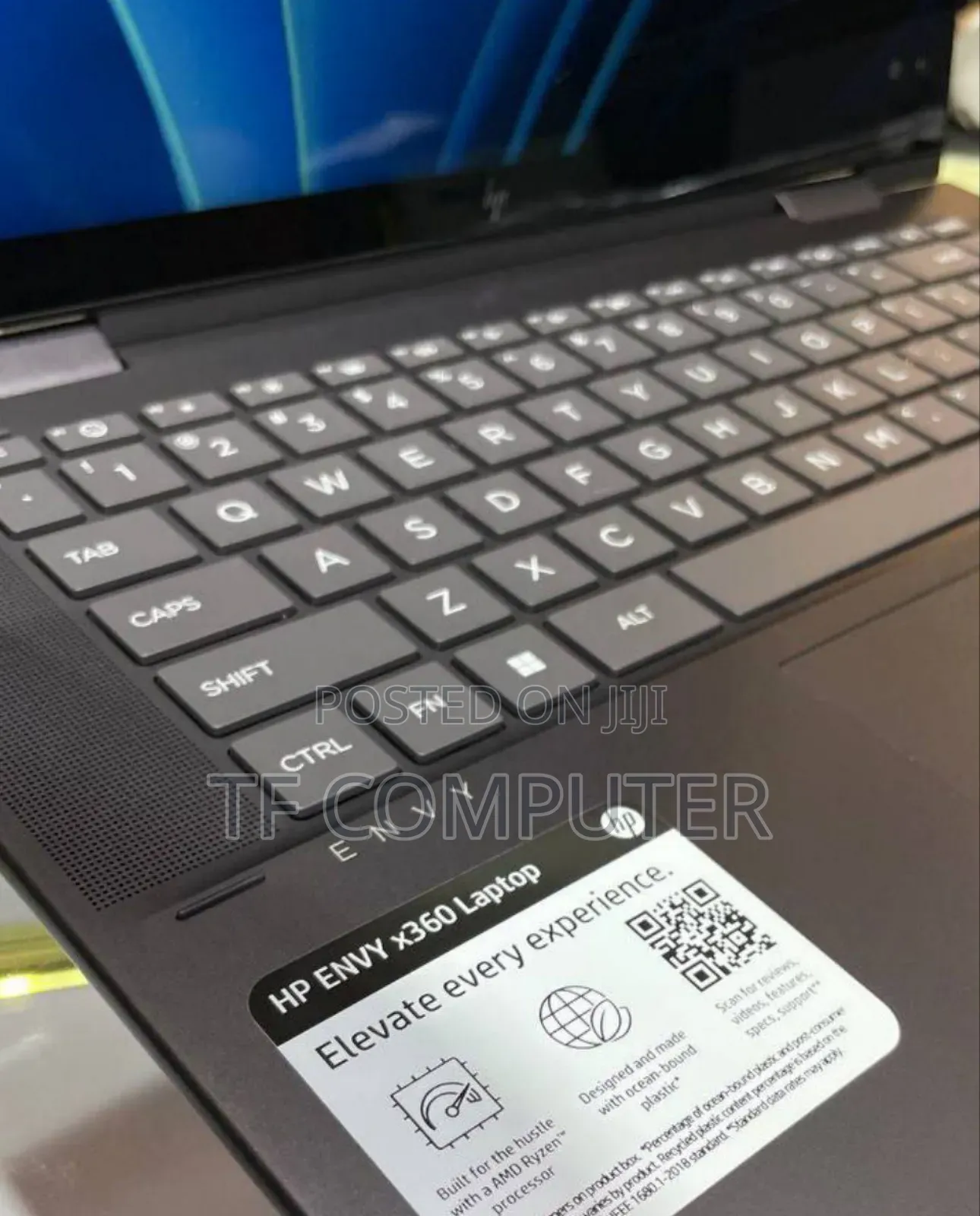 New Laptop HP Envy X360 16GB AMD Ryzen 7 SSD 512GB