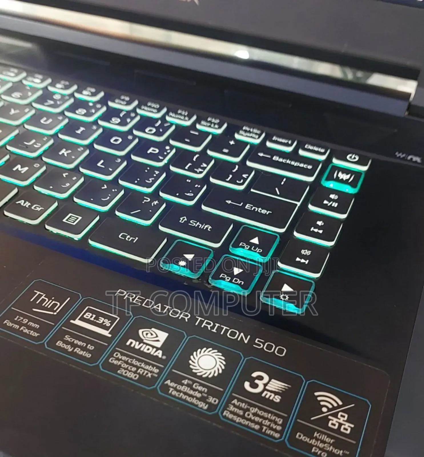 New Laptop Acer Predator Helios 300 16GB Intel Core I7 SSD 1T