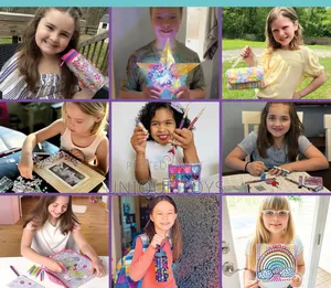 The Mosiac Picture Frame Craft Set, 400+ Mosiac Pieces