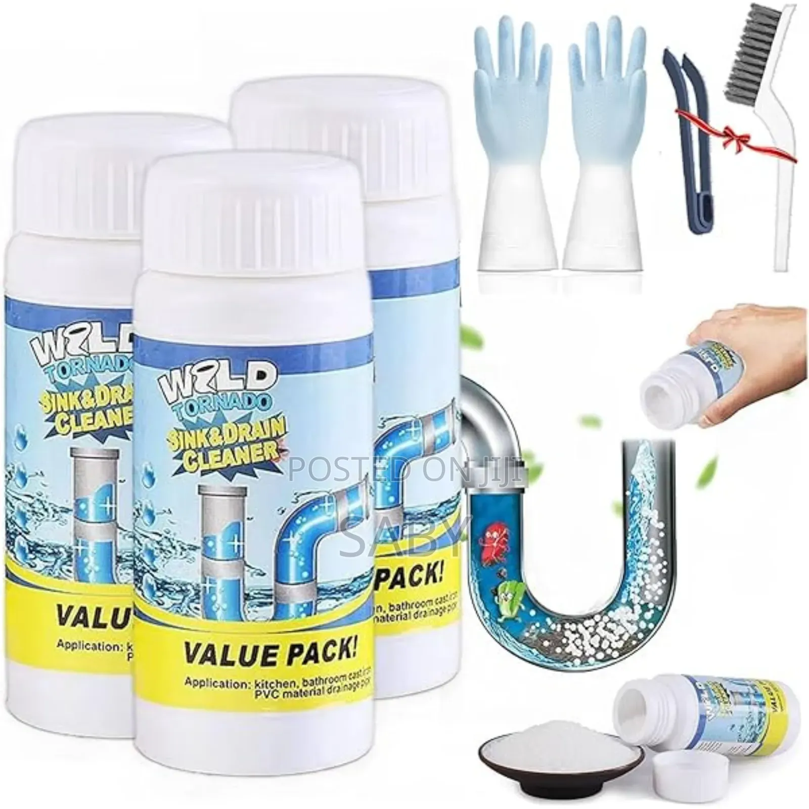 Wild Tornado Sink Cleaner