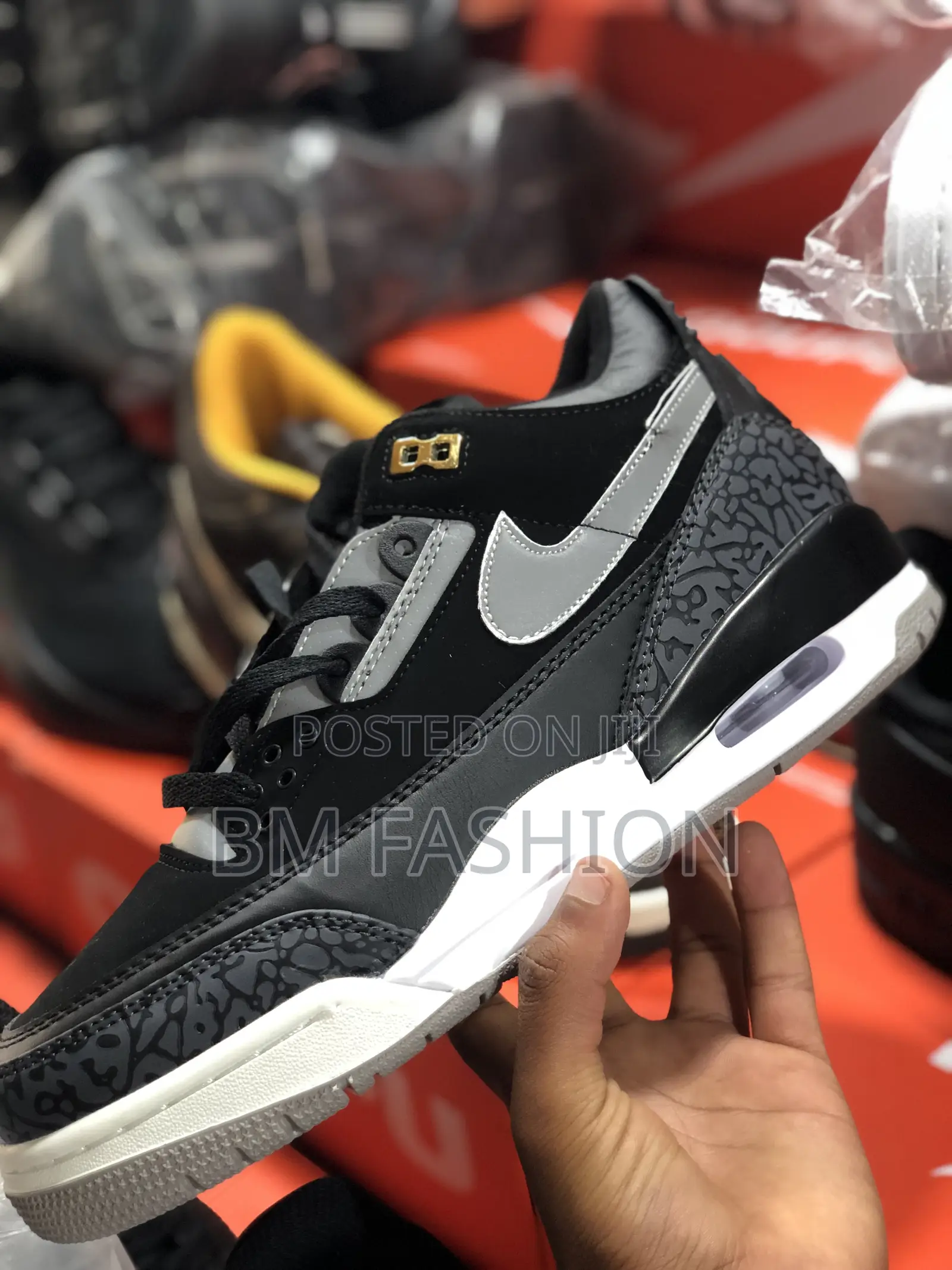 Jordan 3 Black Sneakers