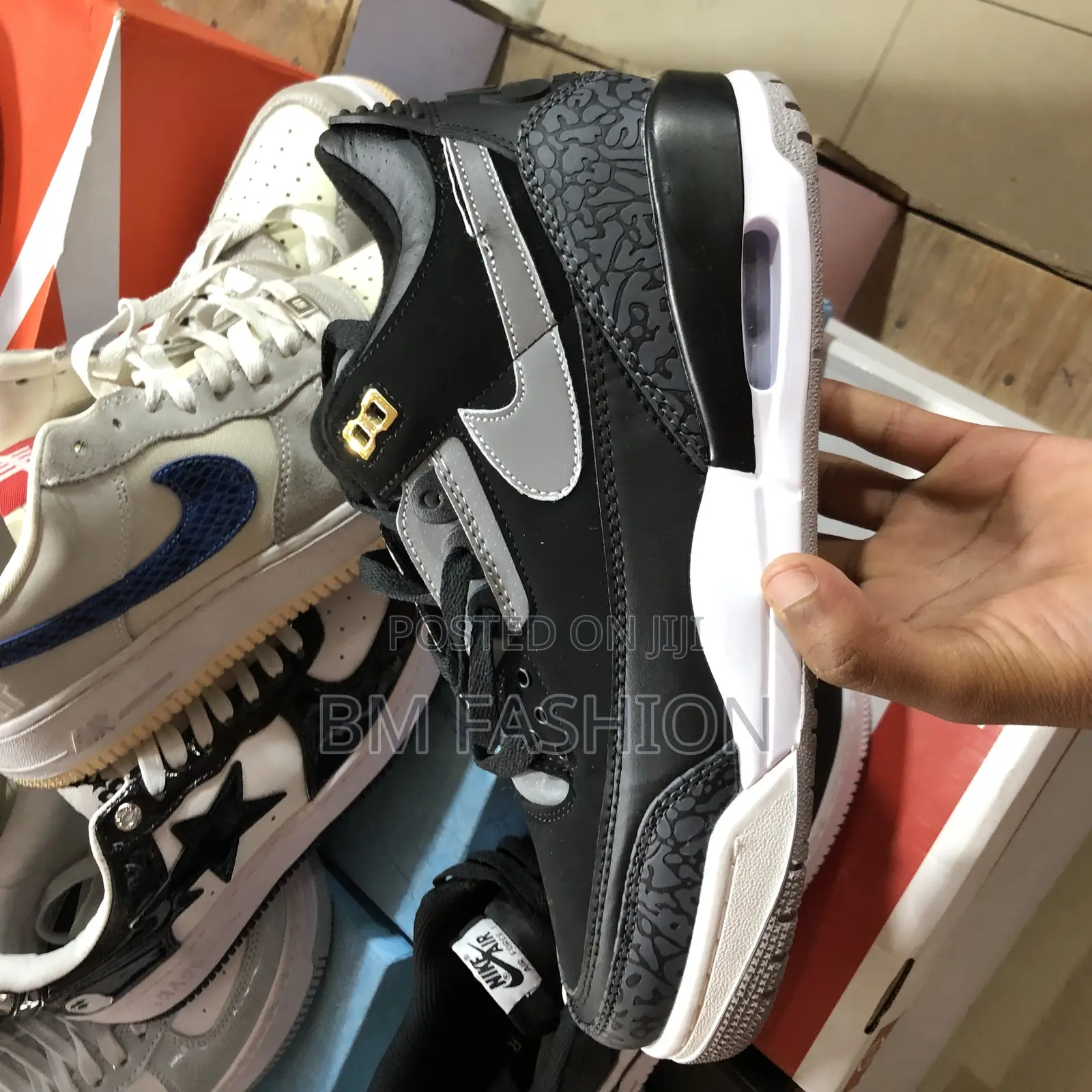 Jordan 3 Black Sneakers