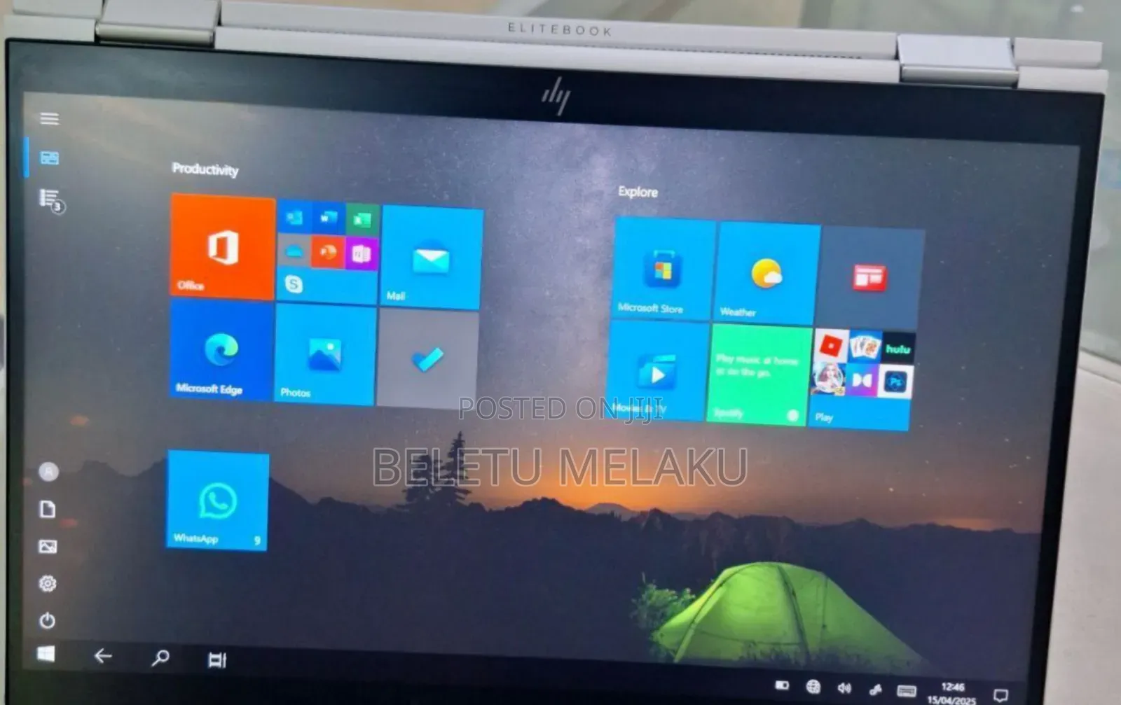 New Laptop HP EliteBook X360 1030 G3 8GB Intel Core I7 SSD 512GB