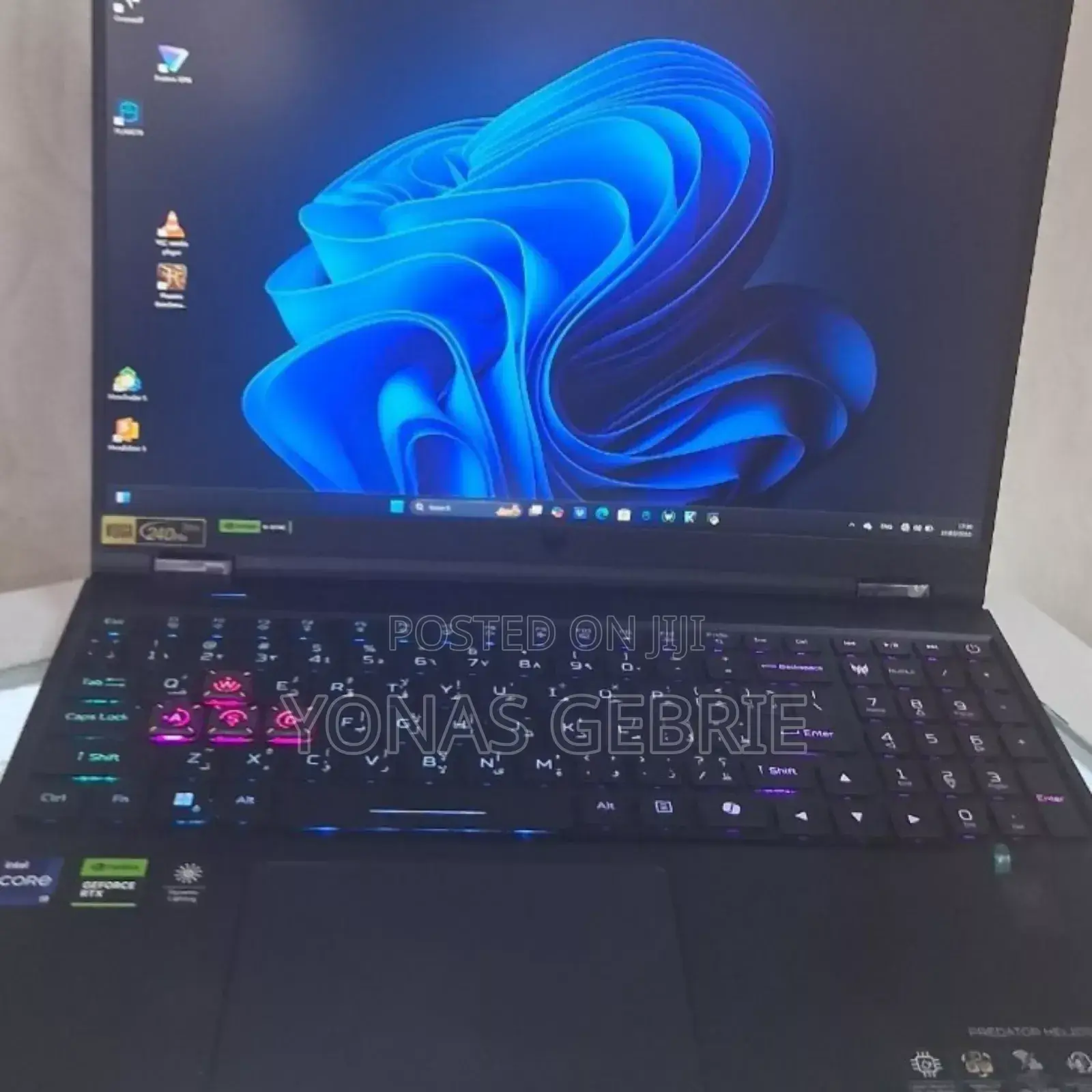 New Laptop Acer Predator Helios 16 32GB Intel Core I9 SSD 1T