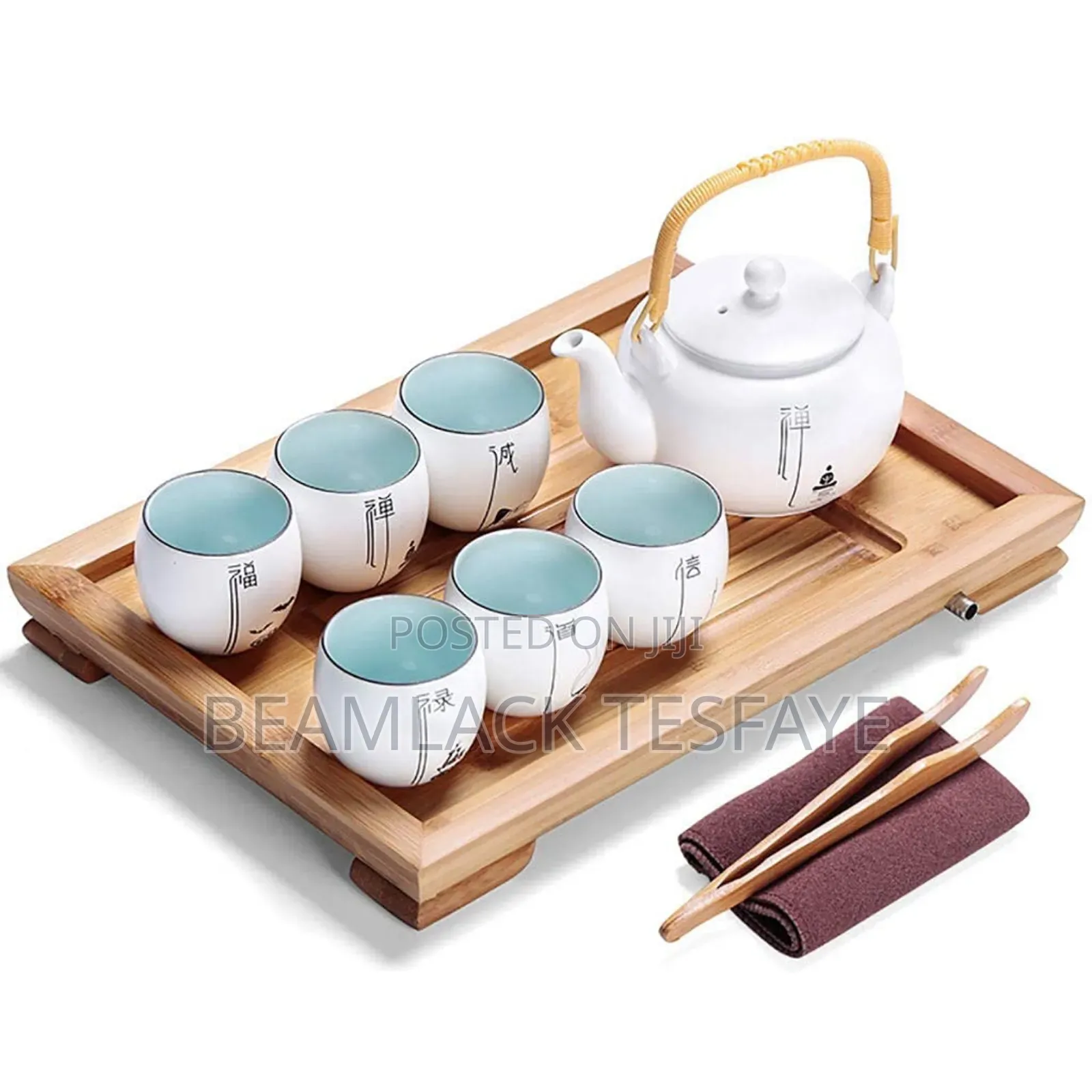 Bamboo Pallet Food Tray 3 PCS