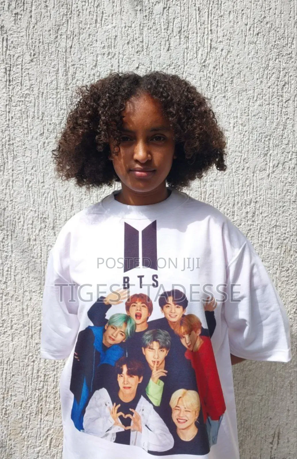 BTS Printed Oversized Tshirt