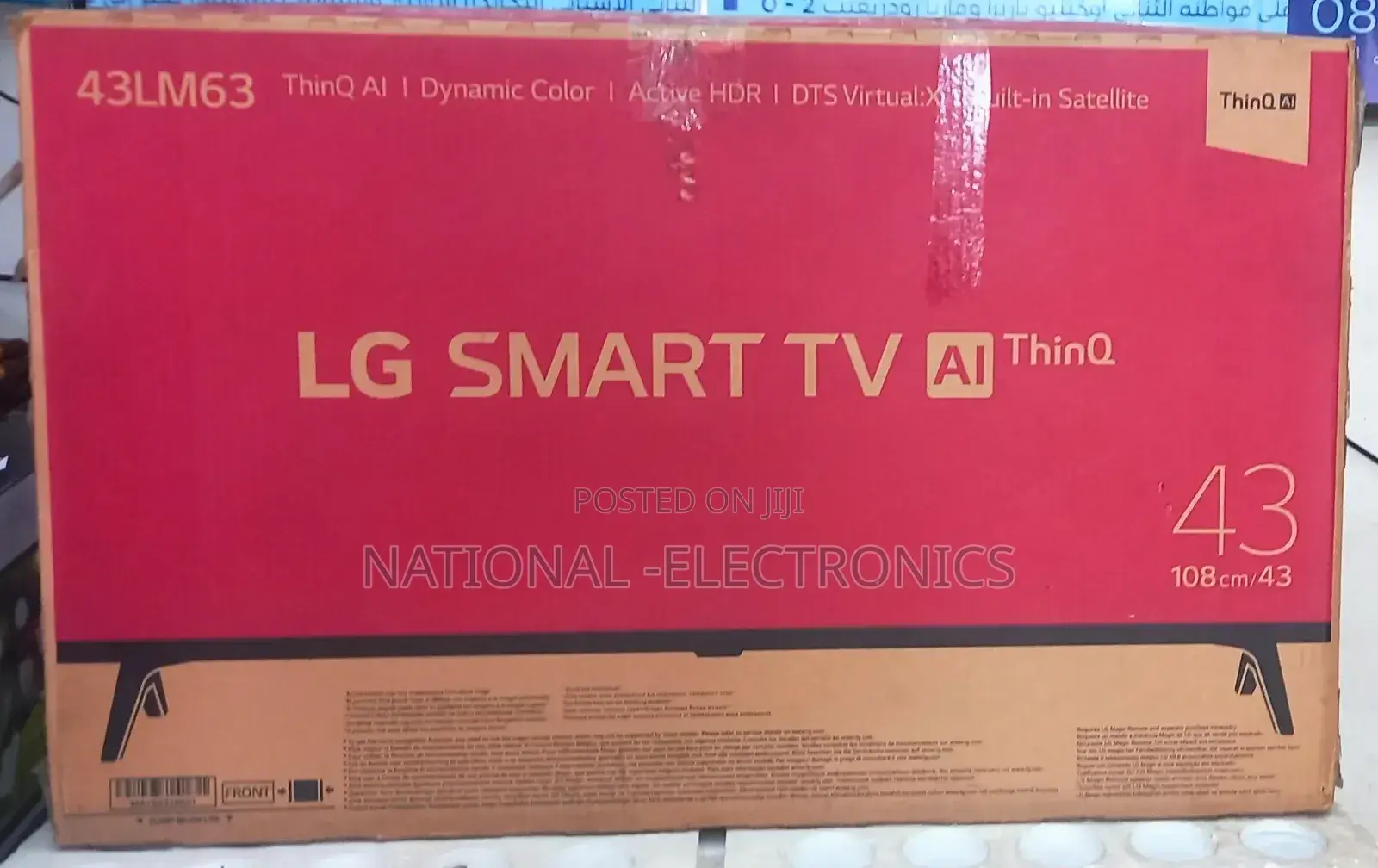 Lg 43"Inch Tv Smart Tv