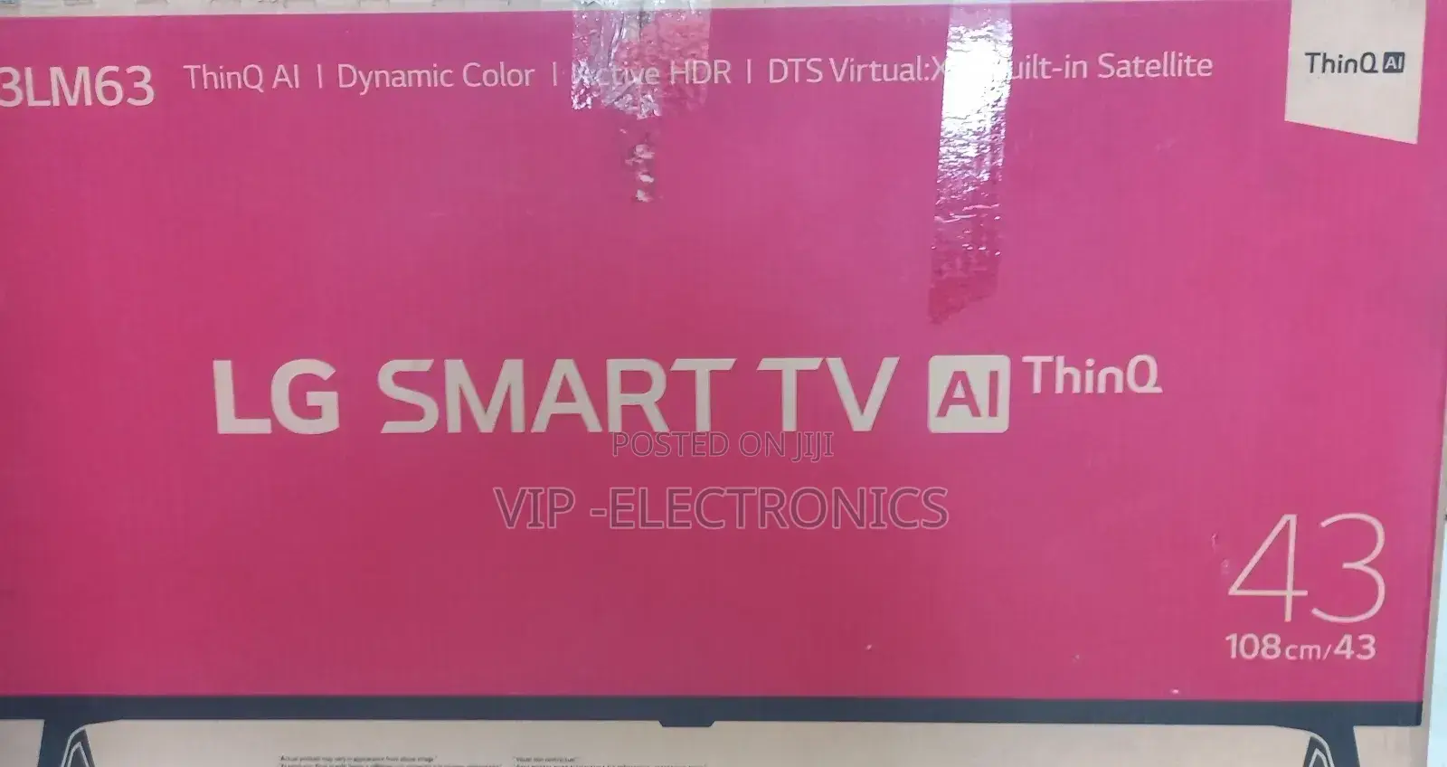 Lg 43"Inch Tv Smart Tv