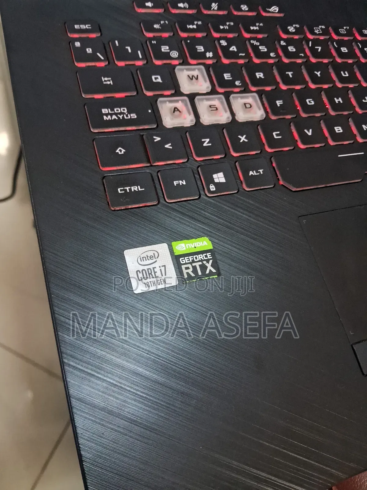 New Laptop Asus ROG Strix G17 32GB Intel Core I7 SSD 1T