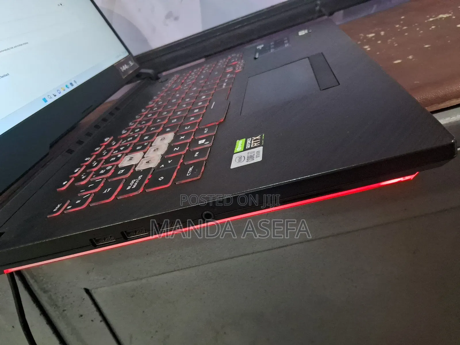 New Laptop Asus ROG Strix G17 32GB Intel Core I7 SSD 1T