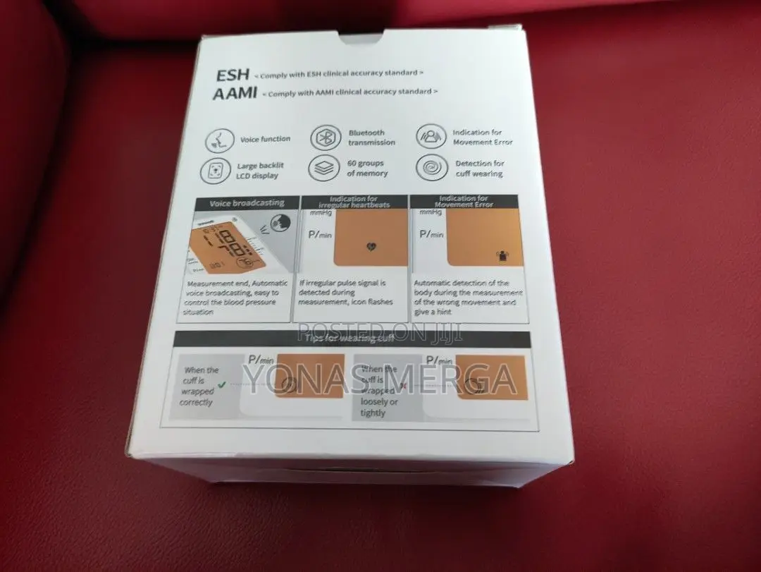 Blood Pressure Monitor፻页bpm*Power Supply:Use Battery+Charger