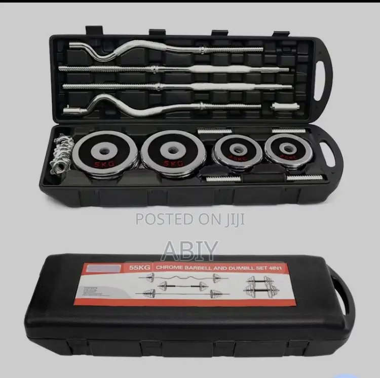 55 Kg Barbell Dumbbell
