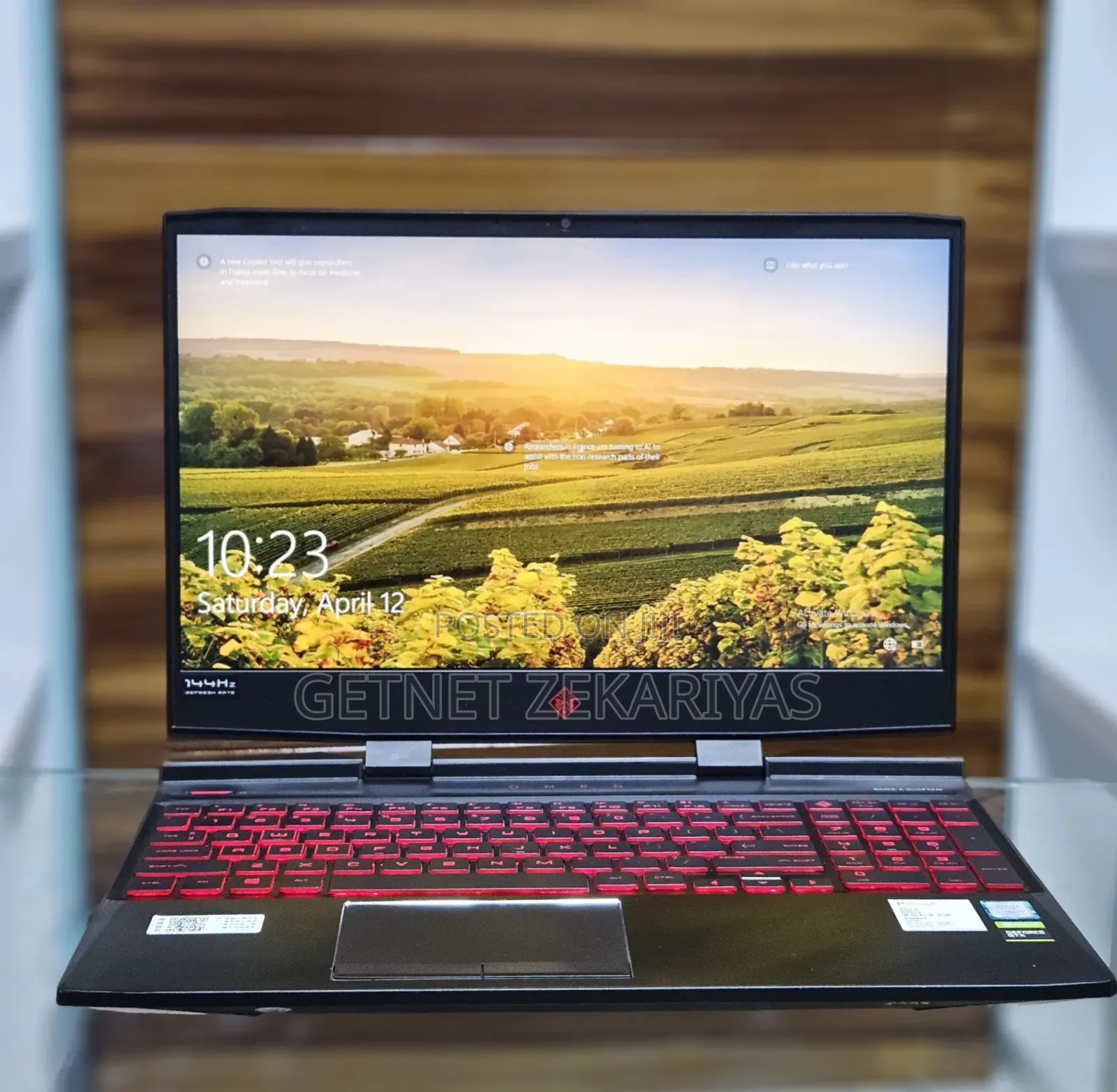New Laptop HP Omen 15 16GB Intel Core I7 SSD 512GB