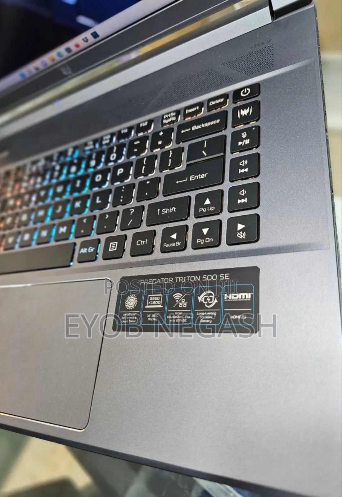 New Laptop Acer Predator Helios 300 16GB Intel Core I7 SSD 1T