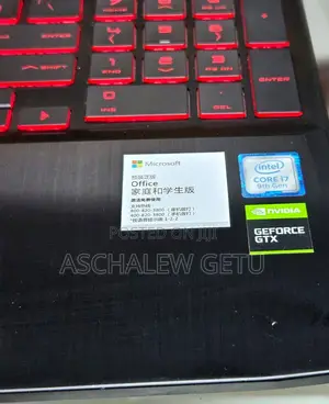 New Laptop HP Omen X 16GB Intel Core I7 SSD 512GB