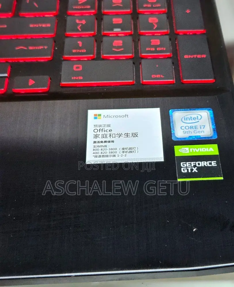 New Laptop HP Omen X 16GB Intel Core I7 SSD 512GB