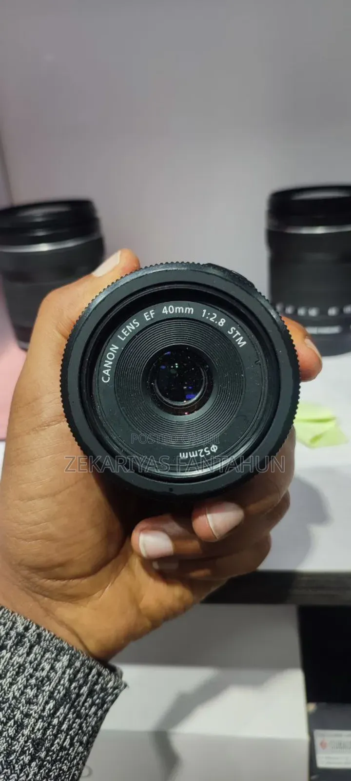 Canon 40mm Fixed Lens